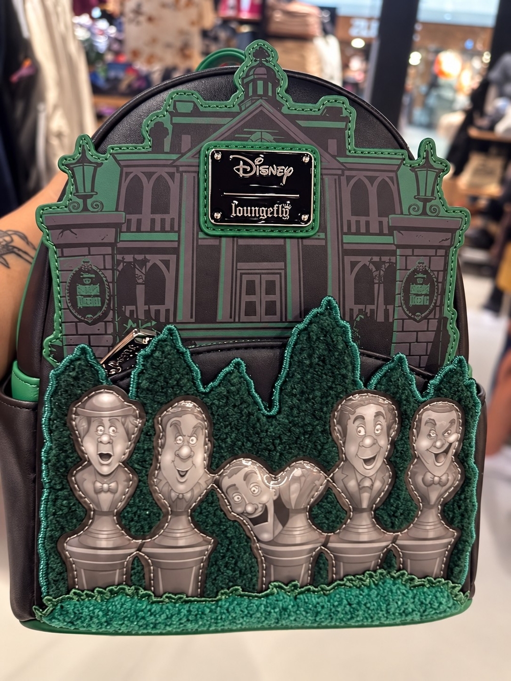 Sold Out Loungefly Boxlunch Exclusive Singing Busts Lenticular Glow In The Dark